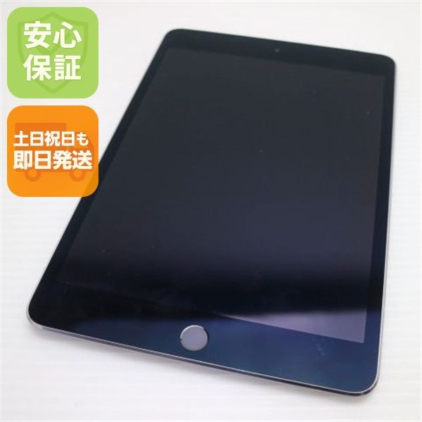 超美品 SIMフリー iPad mini 4 Cellular セルラー 16GB スペースグレイ 即日発送 タブレットApple 本体 土日祝発送OK 08000