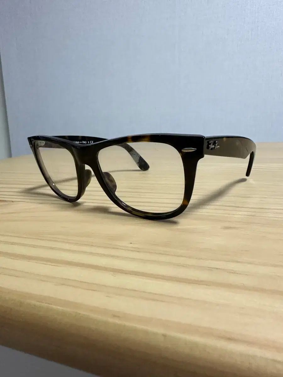 レイバン レオパード ウェリントン メガネ