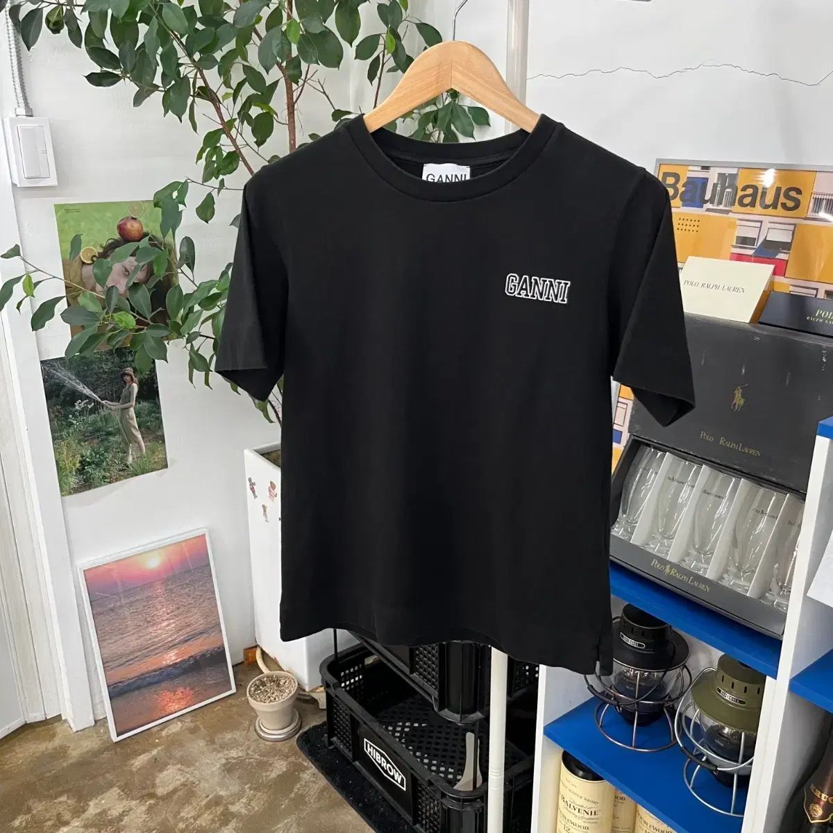 ガニー プリンティング 半袖 Tシャツ S