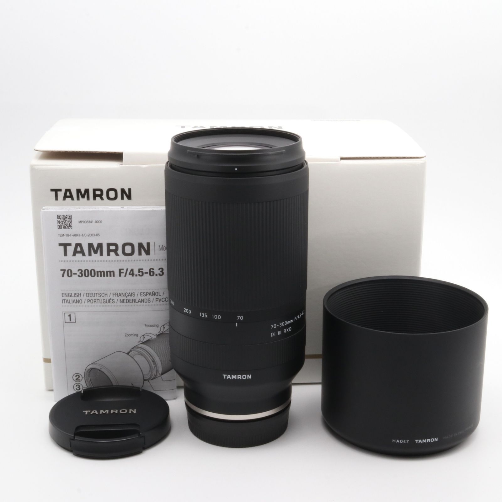 TAMRON 70-300mm F/4.5-6.3 Di III RXD (A047) 〔ソニーEマウント〕