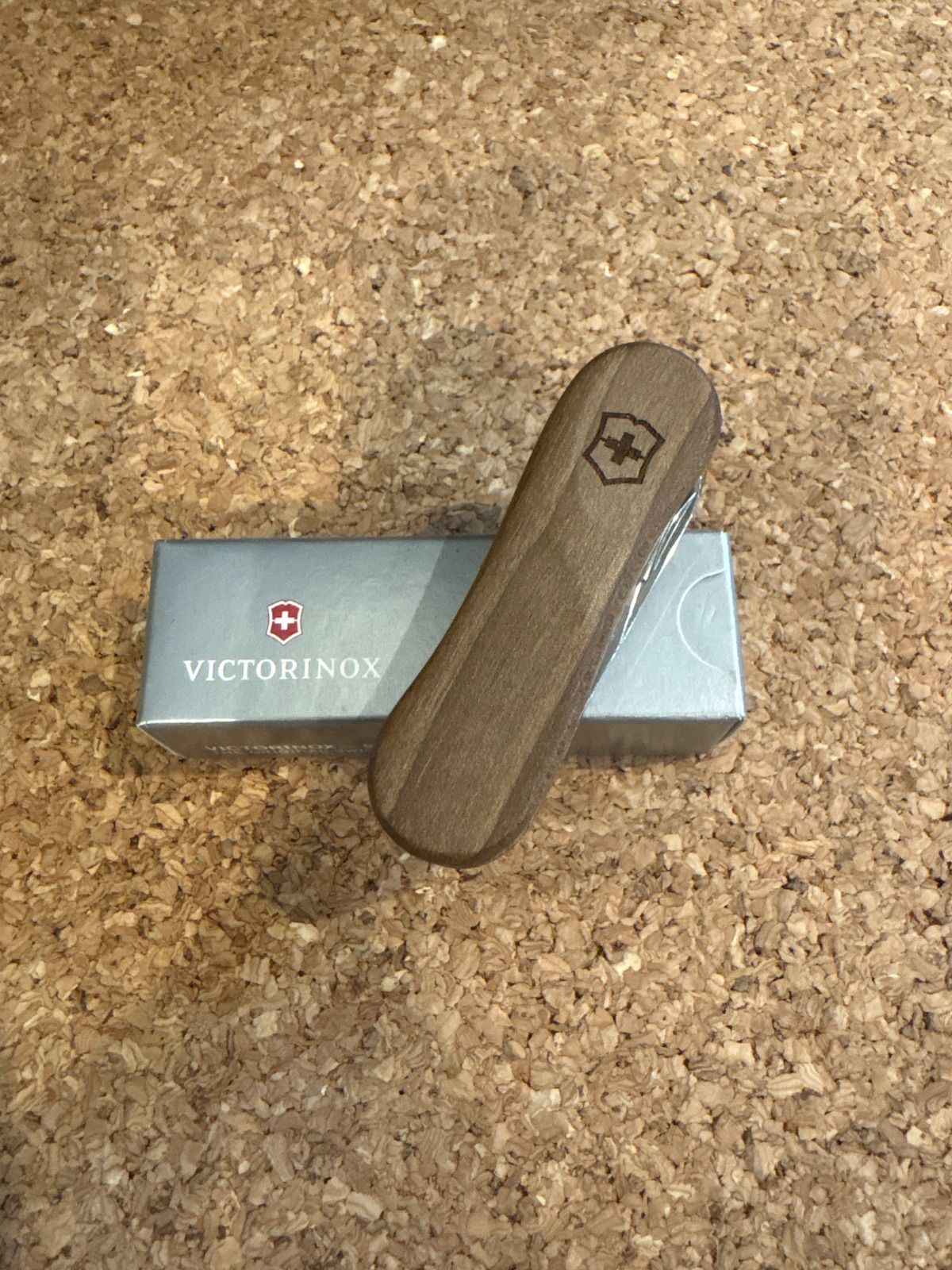 【VICTORINOX】ネイルクリップ ウッド 580