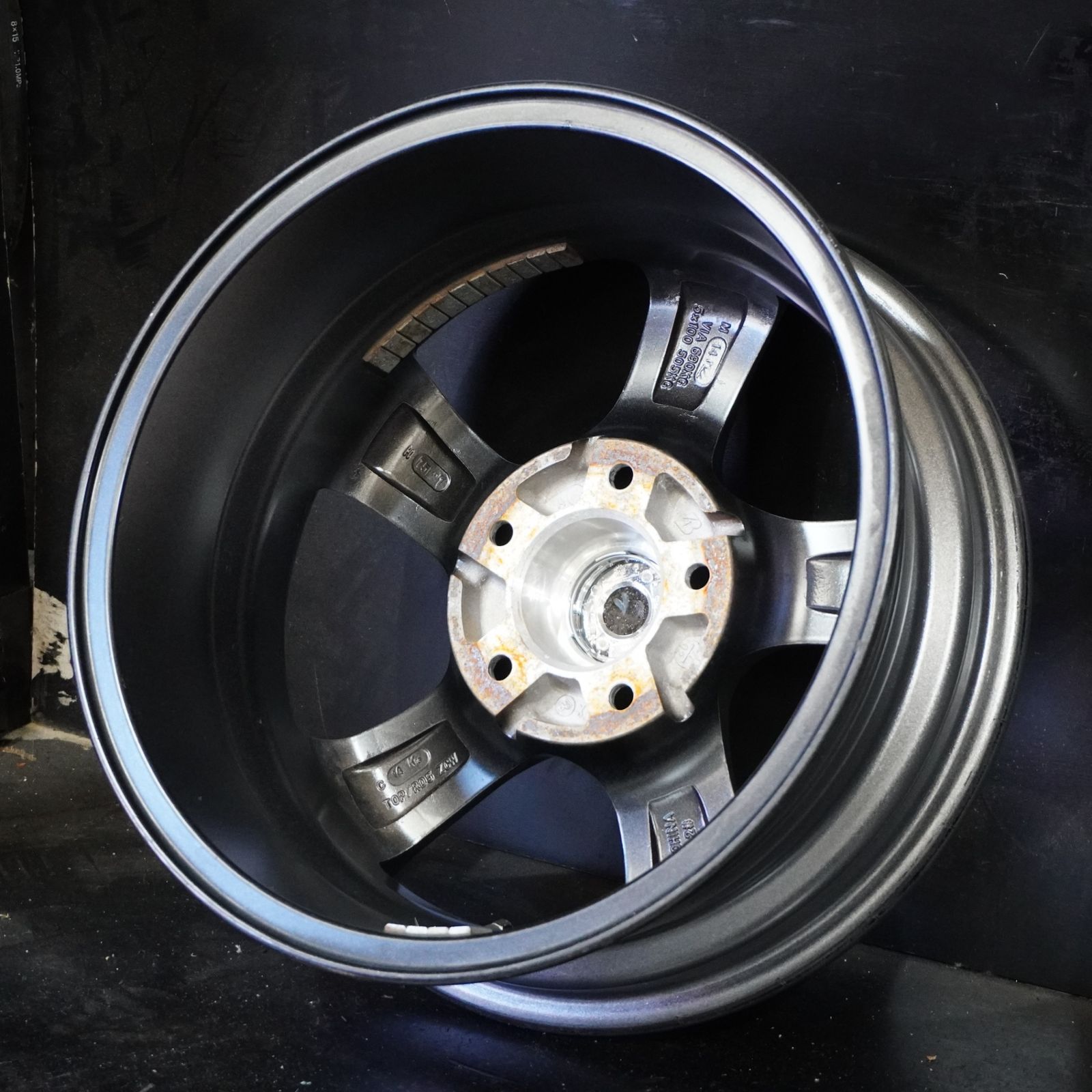中古ホイール ブリヂストン TOPRUN 15インチ 4本セット 6J +45 5穴 
