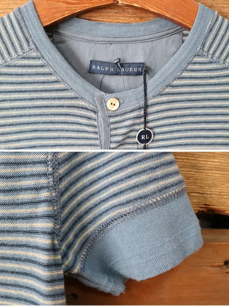 日本版 Ralph Lauren ラルフローレン スリムフィット ヘンリーネック シャツ 日本版 Ralph Lauren ラルフローレン スリムフィット ヘンリーネック シャツ