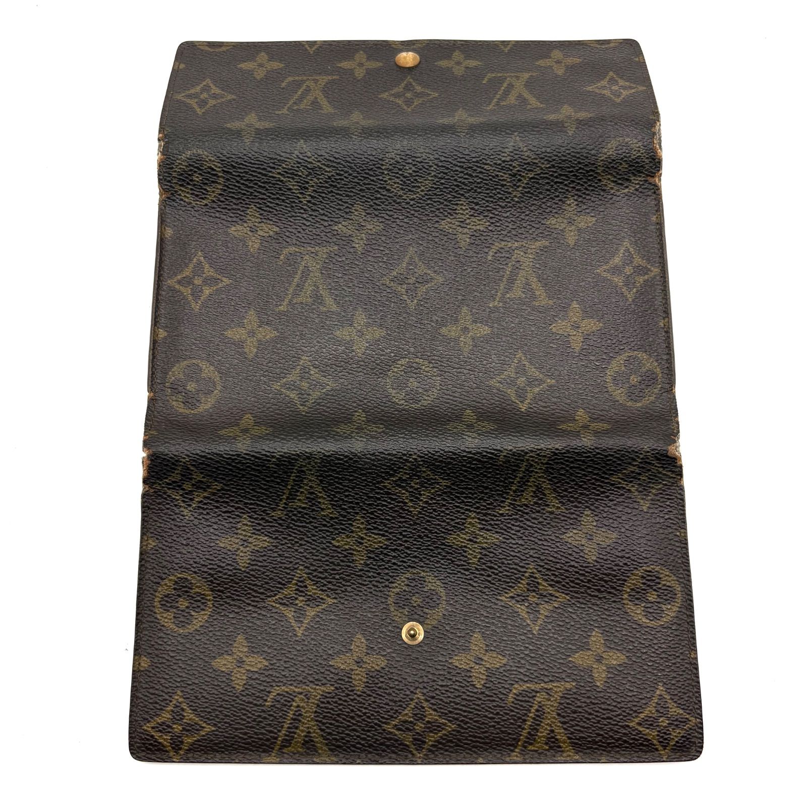 Louis Vuitton Monogram Porte Tresor International Unisex Tri-Fold Wallet ルイヴィトン モノグラム ポルトトレゾール インターナショナル 3つ折り財布 男女兼用 Louis Vuitton Monogram Porte Tresor International Unisex Tri-Fold Wallet ルイヴィトン モノグラム ポルトトレゾール インターナショナル 3つ折り財布 男女兼用