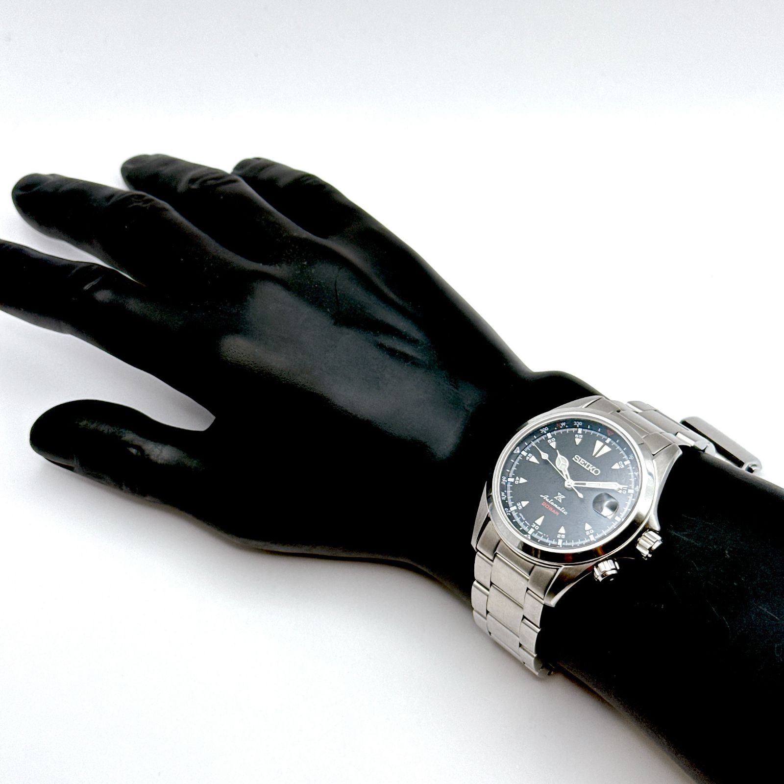 B154【美品・予備コマ有】 SEIKO PROSPEX Alpinist SBDC087 セイコー プロスペックス アルピニスト シャークトゥースインデックス 内転リング 自動巻き機械式 シースルーバック メンズウォッチ B154【美品・予備コマ有】 SEIKO PROSPEX Alpinist SBDC087 セイコー プロスペックス アルピニスト シャークトゥースインデックス 内転リング 自動巻き機械式 シースルーバック メンズウォッチ