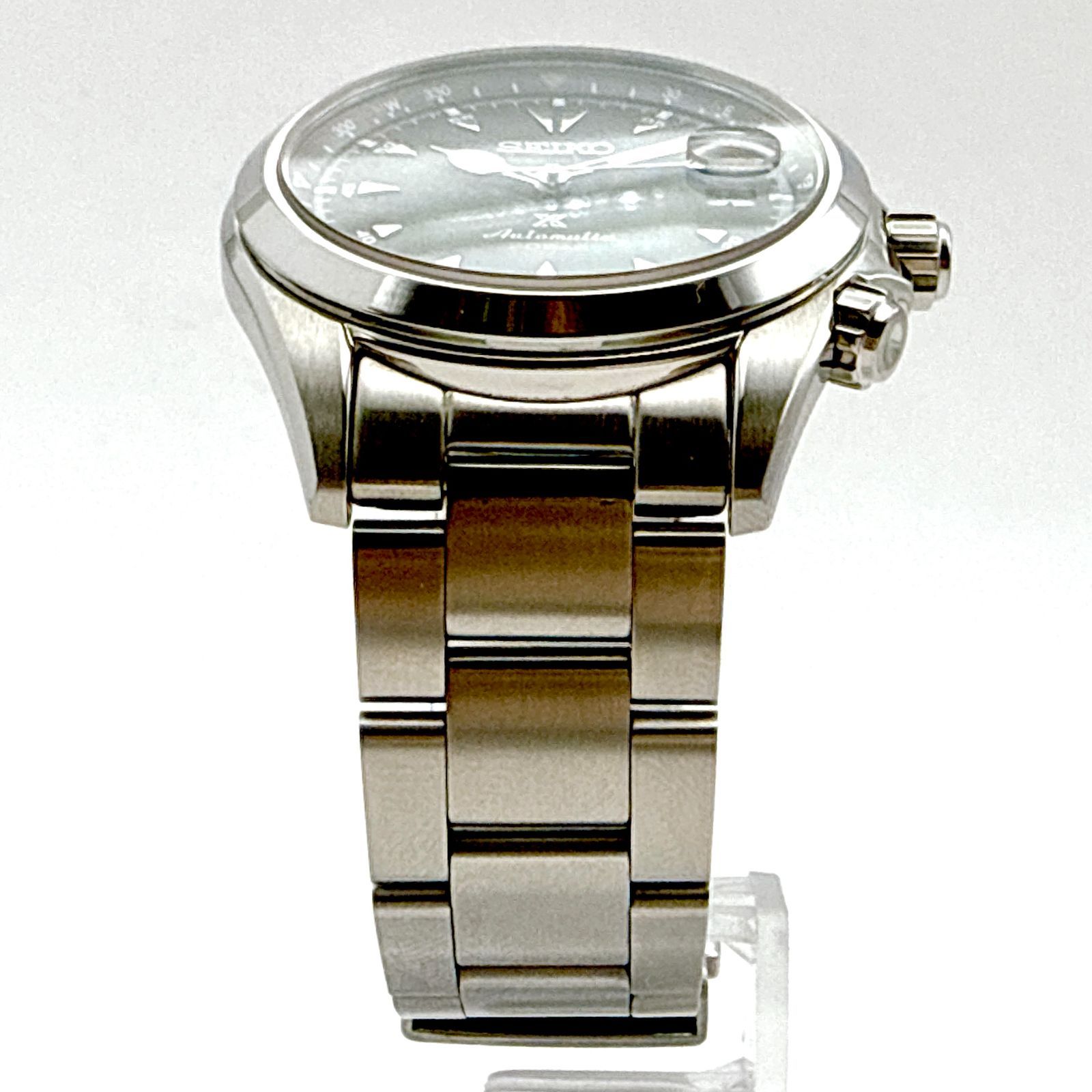 B154【美品・予備コマ有】 SEIKO PROSPEX Alpinist SBDC087 セイコー プロスペックス アルピニスト シャークトゥースインデックス 内転リング 自動巻き機械式 シースルーバック メンズウォッチ B154【美品・予備コマ有】 SEIKO PROSPEX Alpinist SBDC087 セイコー プロスペックス アルピニスト シャークトゥースインデックス 内転リング 自動巻き機械式 シースルーバック メンズウォッチ