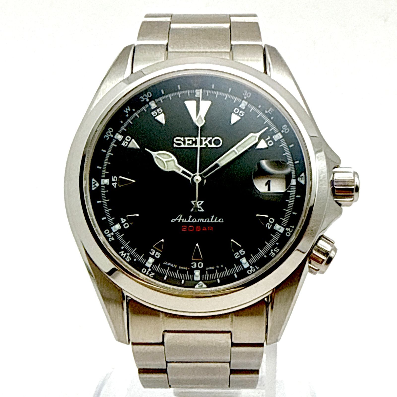 B154【美品・予備コマ有】 SEIKO PROSPEX Alpinist SBDC087 セイコー プロスペックス アルピニスト シャークトゥースインデックス 内転リング 自動巻き機械式 シースルーバック メンズウォッチ B154【美品・予備コマ有】 SEIKO PROSPEX Alpinist SBDC087 セイコー プロスペックス アルピニスト シャークトゥースインデックス 内転リング 自動巻き機械式 シースルーバック メンズウォッチ