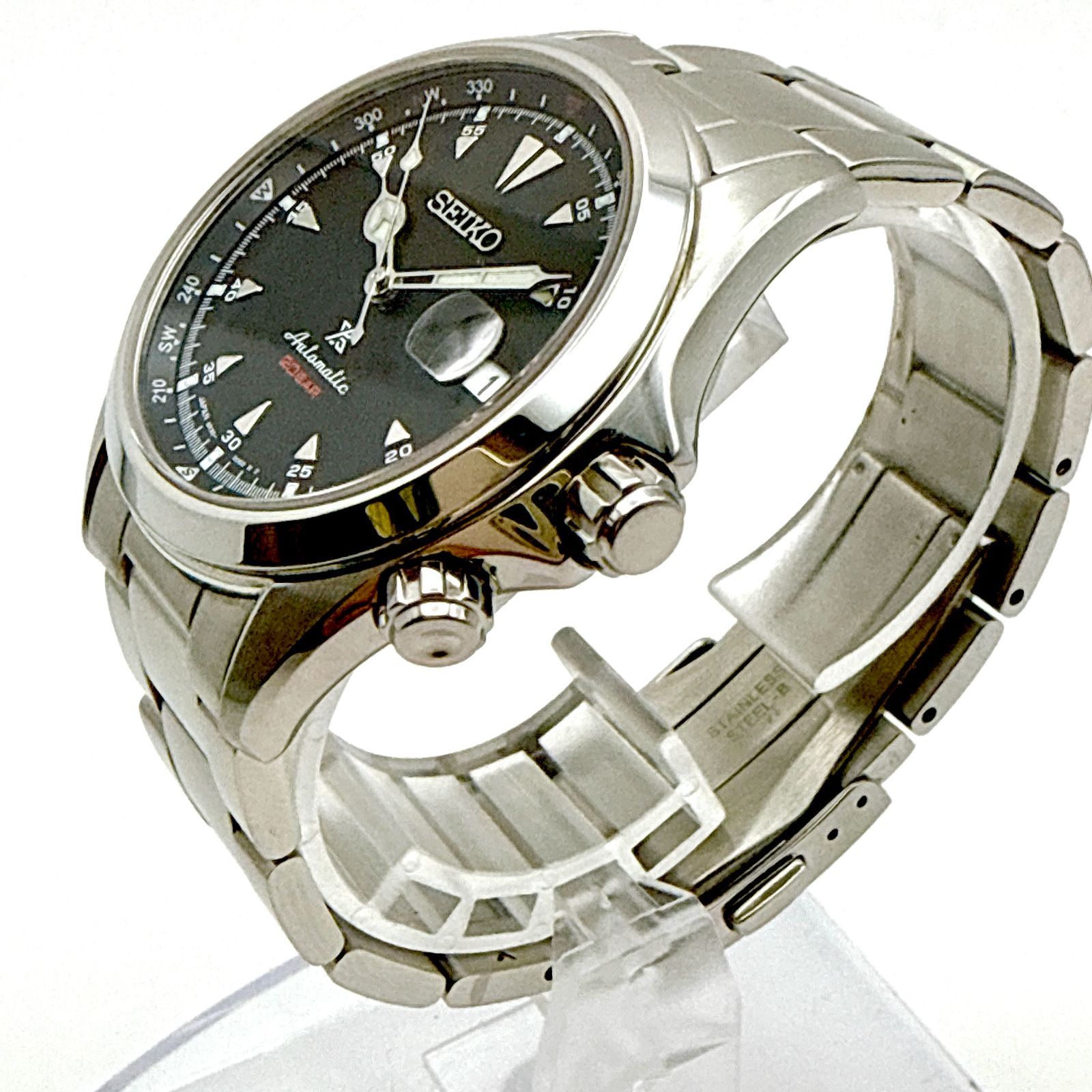 B154【美品・予備コマ有】 SEIKO PROSPEX Alpinist SBDC087 セイコー プロスペックス アルピニスト シャークトゥースインデックス 内転リング 自動巻き機械式 シースルーバック メンズウォッチ B154【美品・予備コマ有】 SEIKO PROSPEX Alpinist SBDC087 セイコー プロスペックス アルピニスト シャークトゥースインデックス 内転リング 自動巻き機械式 シースルーバック メンズウォッチ