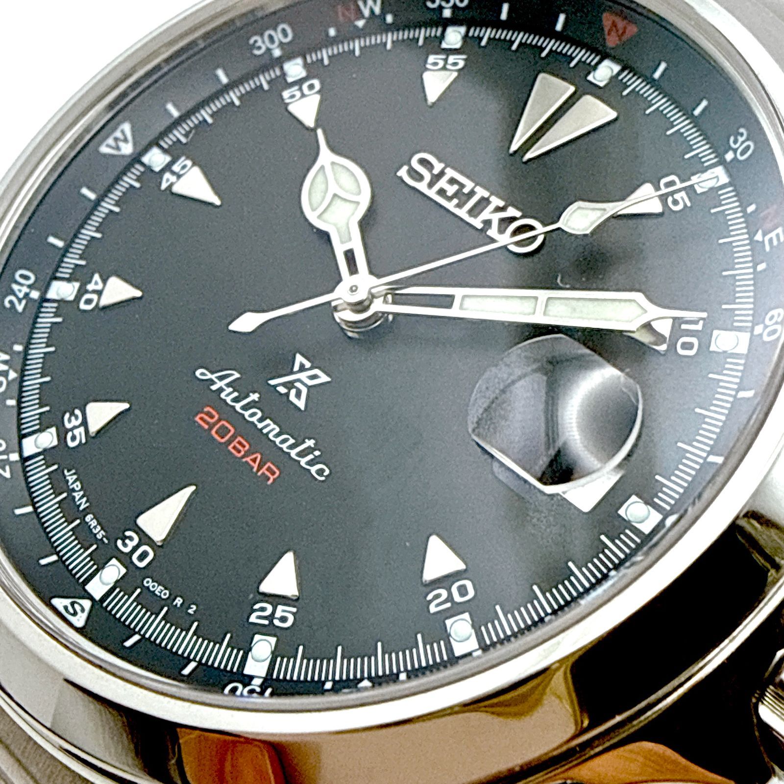 B154【美品・予備コマ有】 SEIKO PROSPEX Alpinist SBDC087 セイコー プロスペックス アルピニスト シャークトゥースインデックス 内転リング 自動巻き機械式 シースルーバック メンズウォッチ B154【美品・予備コマ有】 SEIKO PROSPEX Alpinist SBDC087 セイコー プロスペックス アルピニスト シャークトゥースインデックス 内転リング 自動巻き機械式 シースルーバック メンズウォッチ