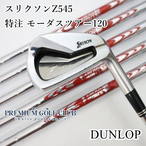 【中古】[B-ランク] アイアンセット ダンロップ スリクソンZ545/特注 モーダスツアー120/S/24[2489]
