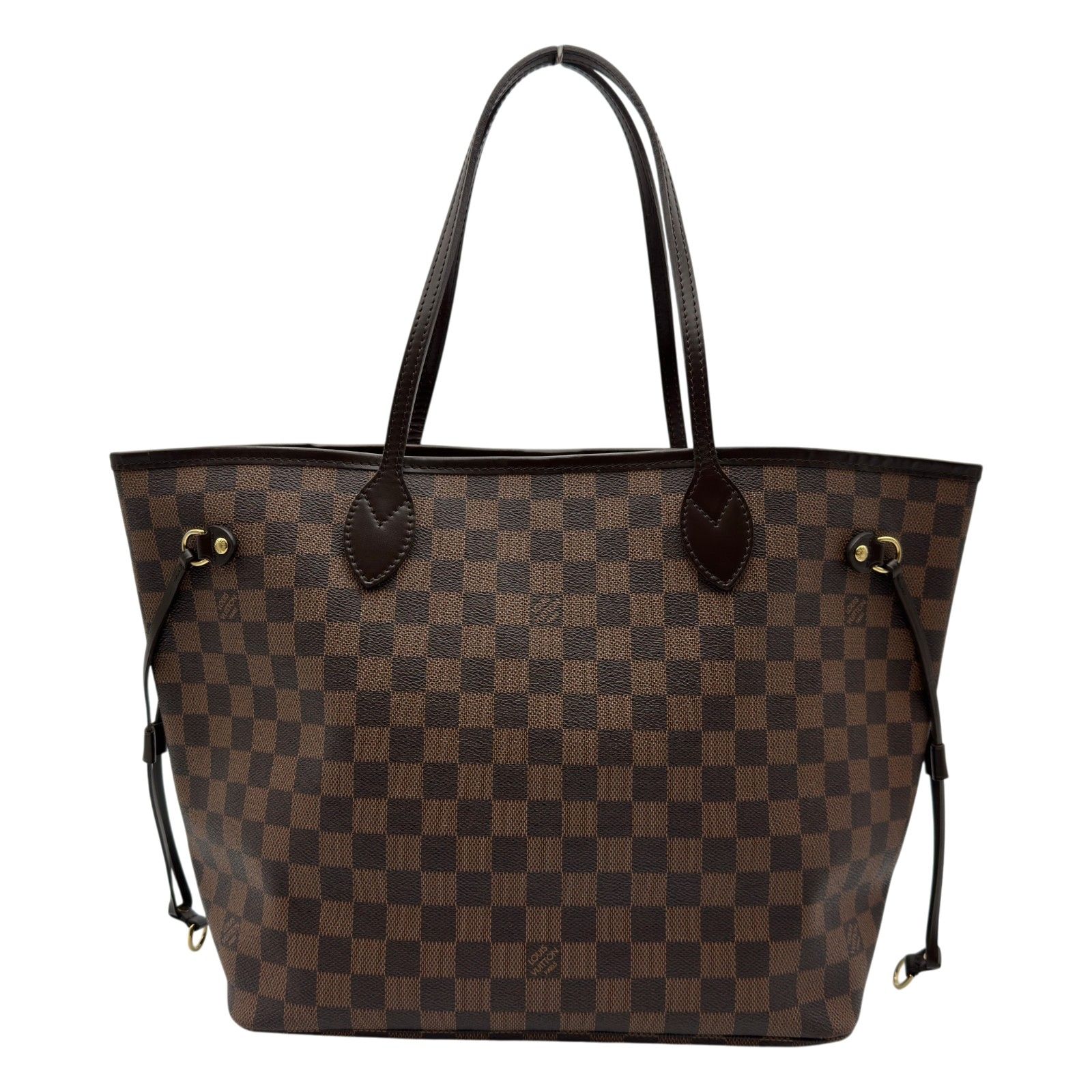 ルイ・ヴィトン LOUIS VUITTON ネヴァーフルMM N51105 ブラウン ダミエ/レザー レディース トートバッグ