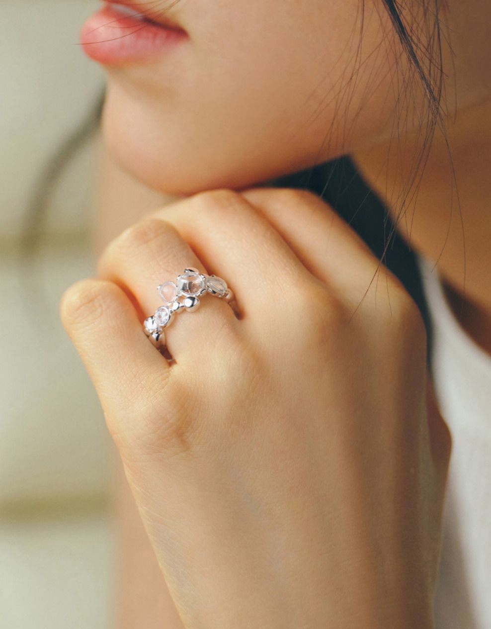 EXQUISITE WILLOW OPEN RING