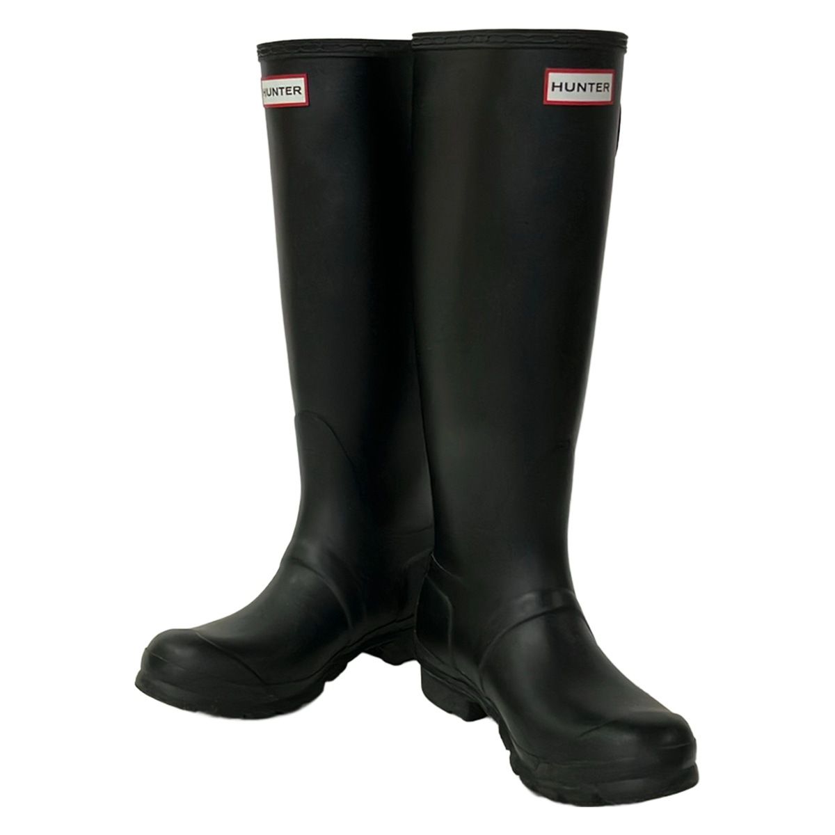 HUNTER(ハンター) レインブーツ UK 4 レディース美品 - 黒 - メルカリ