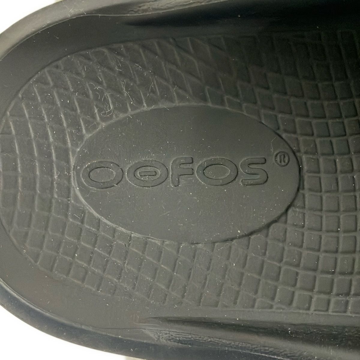 OOFOS(ウーフォス) サンダル EU37 レディース - 黒