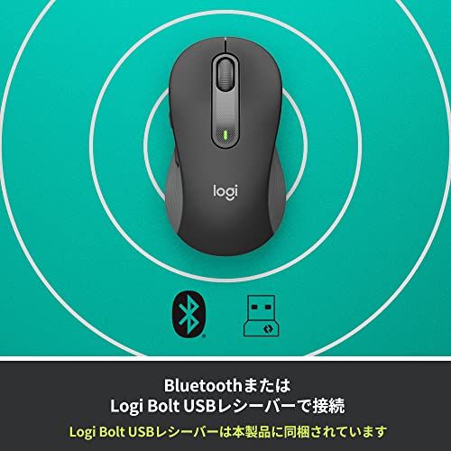 ロジクール Signature M650LGR L ワイヤレスマウス 静音 Bluetooth ラージ グラファイト 手の大きめな方向け Lサイズ ワイヤレス マウス 無線 Logi Bolt Unifying非対応 windows mac 4c9b3b15 ロジクール Signature M650LGR L ワイヤレスマウス 静音 Bluetooth ラージ グラファイト 手の大きめな方向け Lサイズ ワイヤレス マウス 無線 Logi Bolt Unifying非対応 windows mac 4c9b3b15