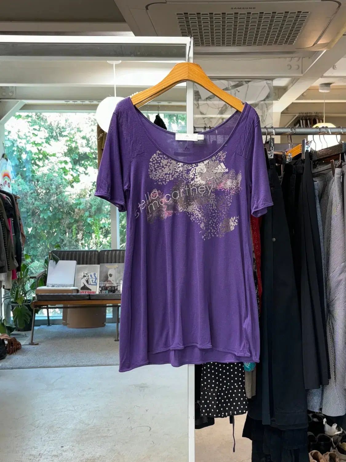 アディダス ステラー マッカートニー ギャザー Tシャツ