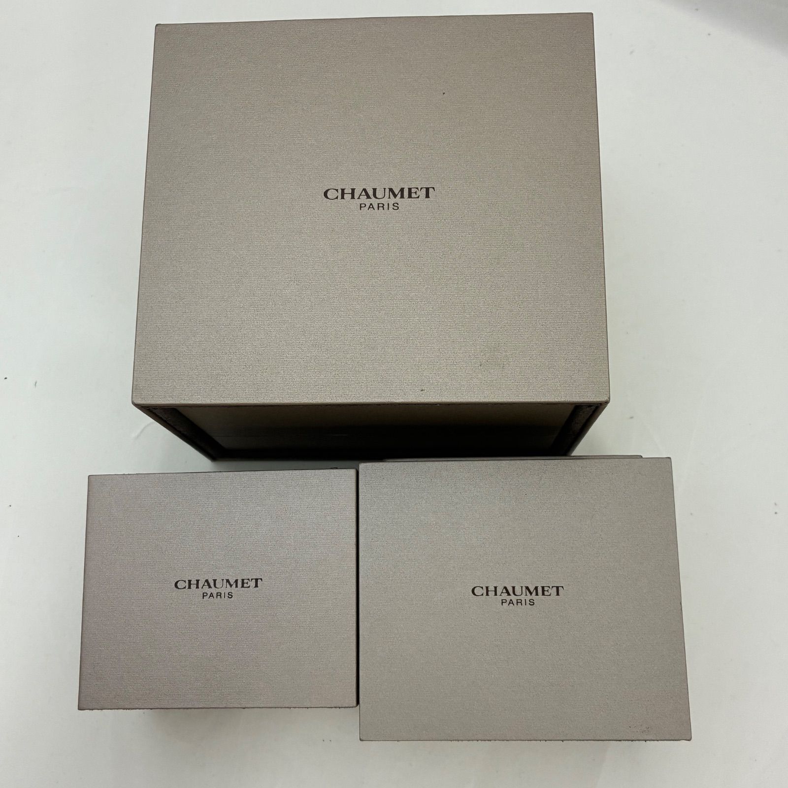 CHAUMET ジュエリーボックス 空箱 ショーメ CHAUMET > 箱 空箱 時計ボックス ジュエリーボックス - メルカリ