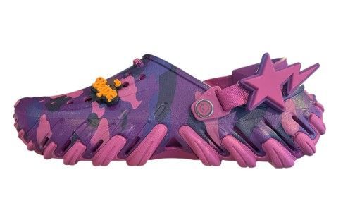 A BATHING APE x Crocs Echo RO Clog Purple 28cm