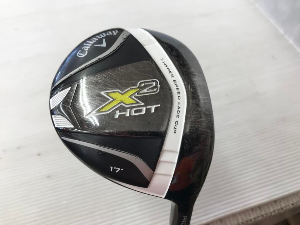 キャロウェイ　X2 HOT PRO　17度　ツアーAD MT-6　Sフレックス　フェアウェイウッド　中古　ゴルフドゥ！大宮丸ヶ崎店【最短即日発送】