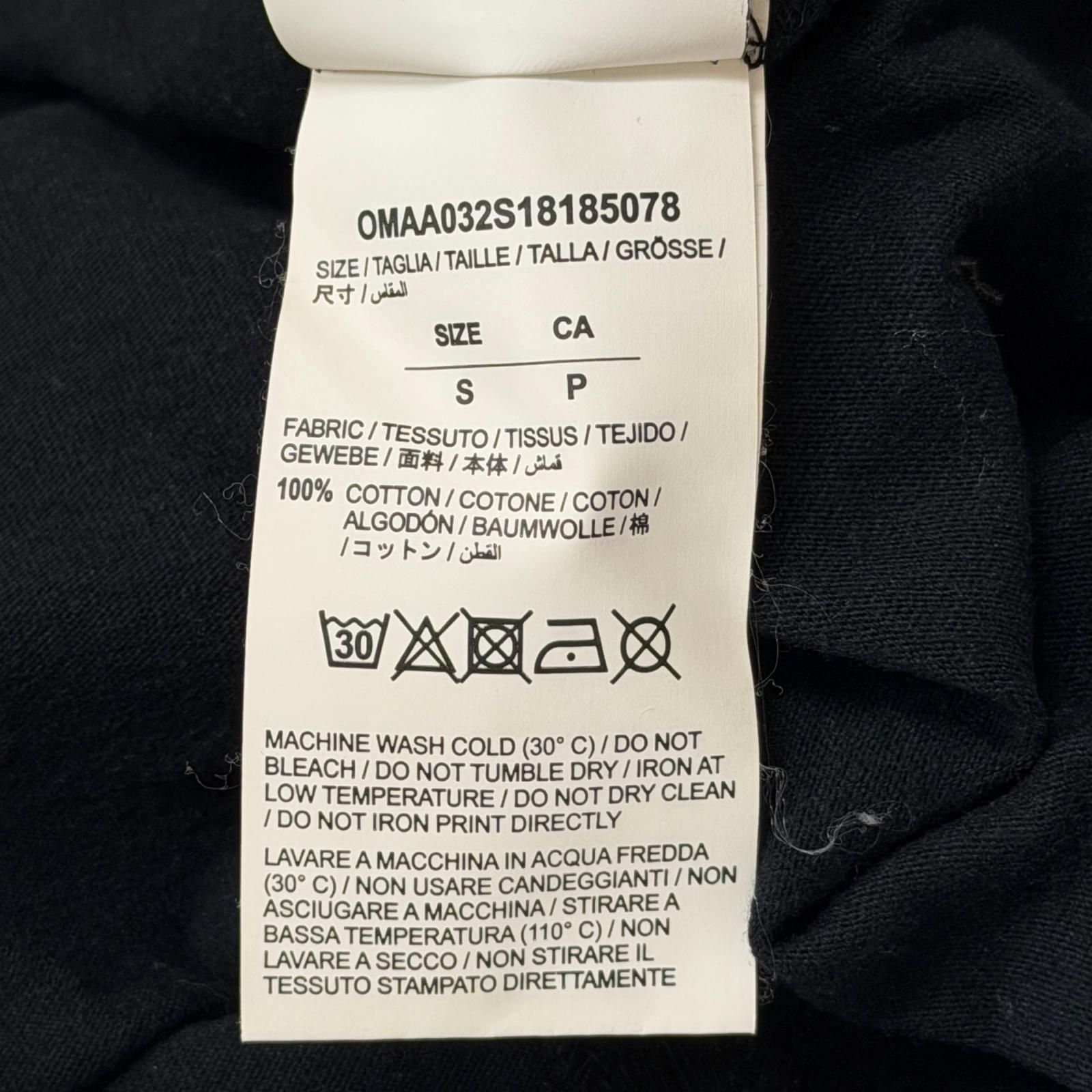 OFF-WHITE 18SS DIAG FIRE SPLICED ダイアゴナルファイアースプライス 