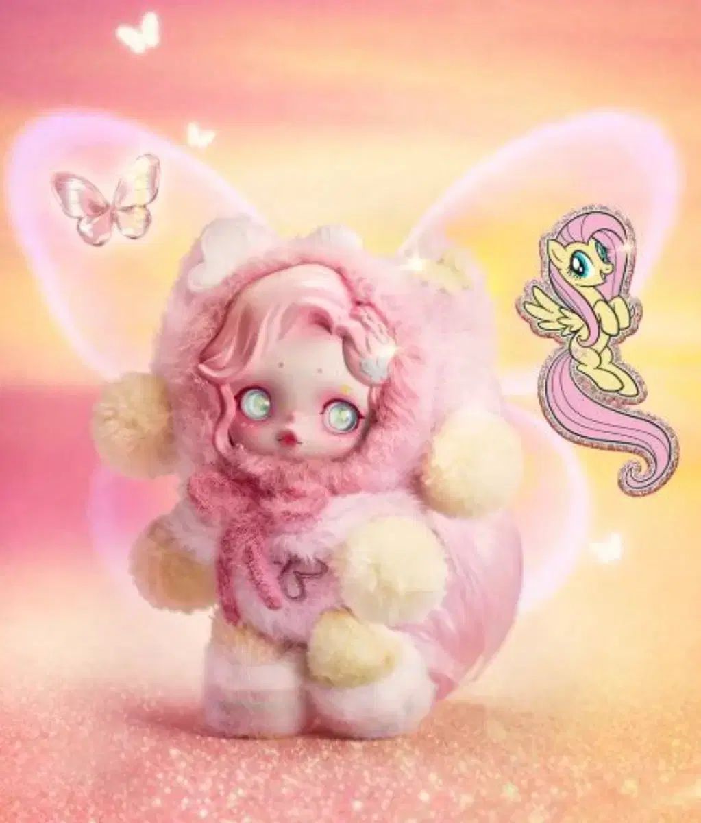 POP MART スカルパンダ マイリトルポニー フランダーシャイ ぬいぐるみ キーホルダー