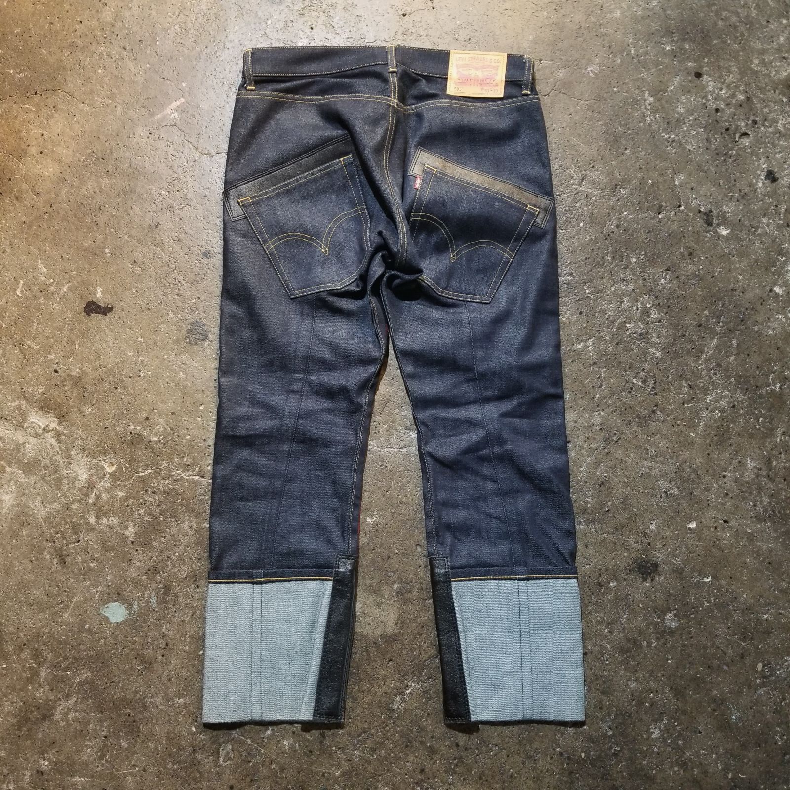 JUNYA WATANABE MAN 17aw × LEVI'S 505 再構築ダブルニーデニム