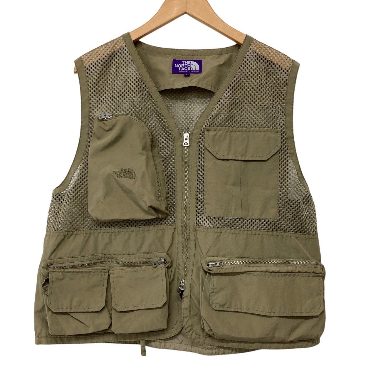 美品/THE NORTH FACE/ノースフェイス/パープルレーベル/メッシュ/ベスト/サイズL/NP2914N/メンズ/RS1479