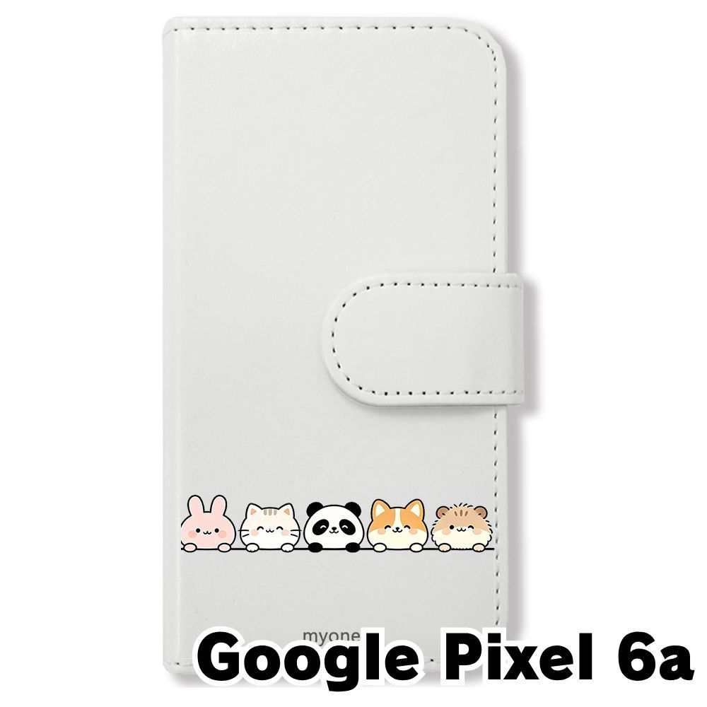 新品未使用】 Google Pixel 6a 手帳型スマホ ケース (色：ホワイト