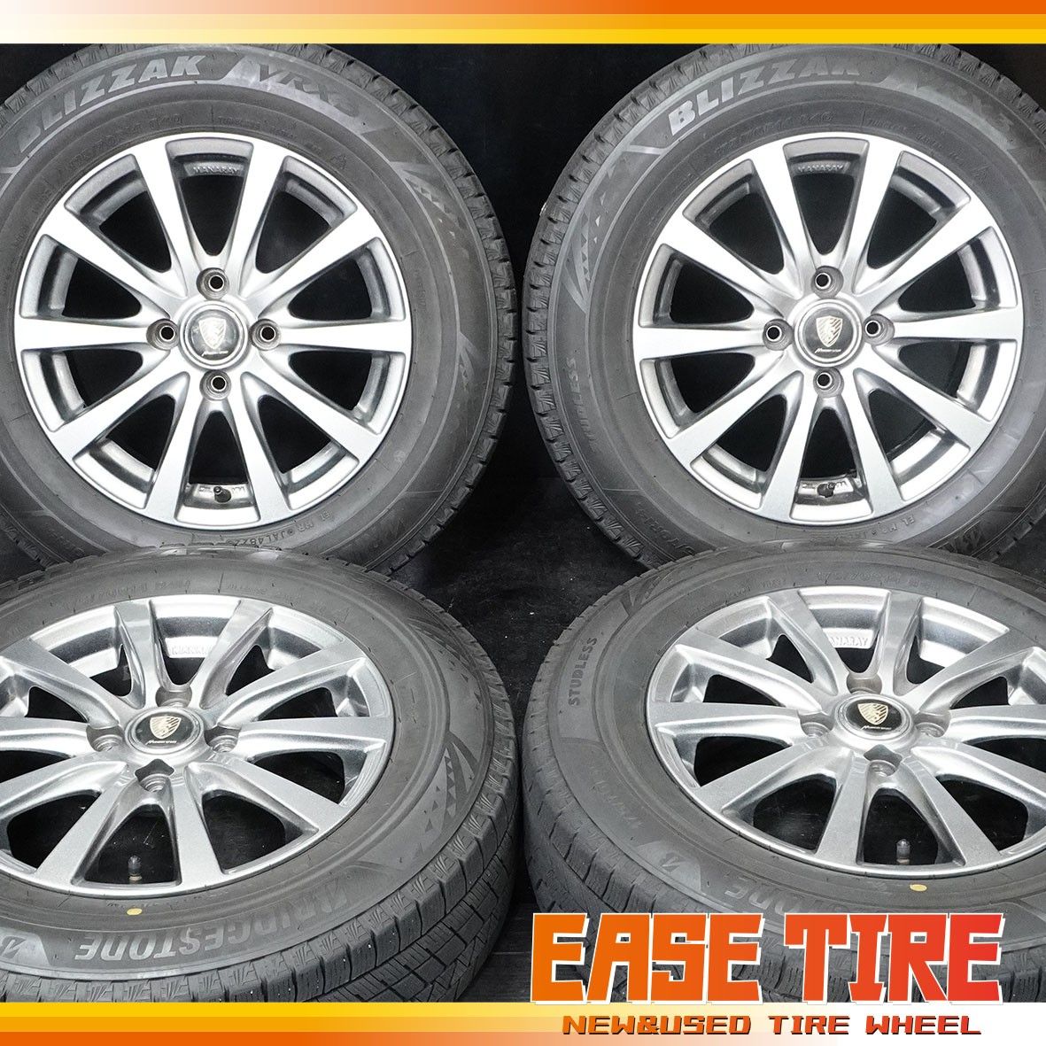 21年製 スタッドレス 175/70R14 ブリヂストン BLIZZAK VRX3 ユーロ
