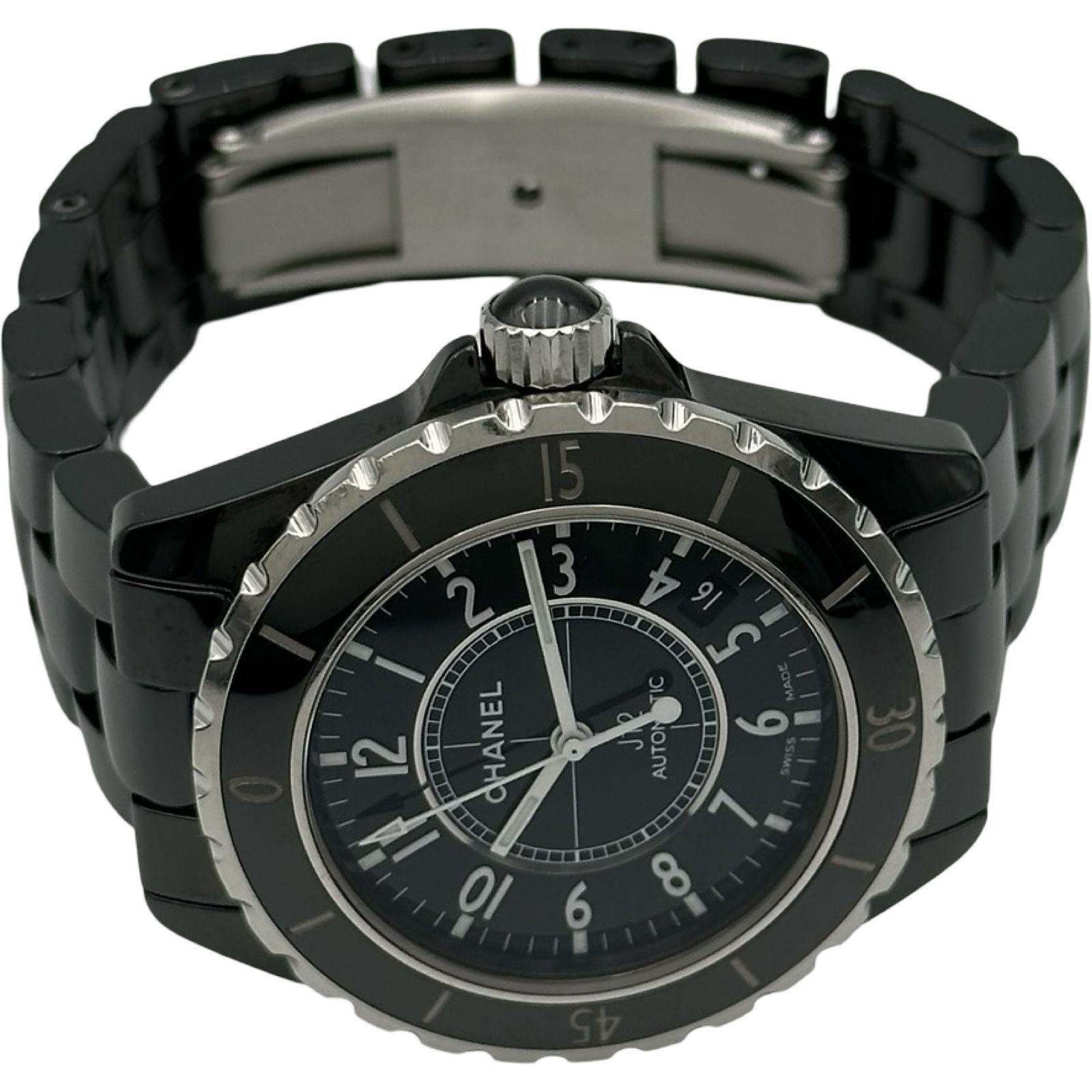 シャネル CHANEL J12 38MM H0685 ブラック セラミック 自動巻き メンズ