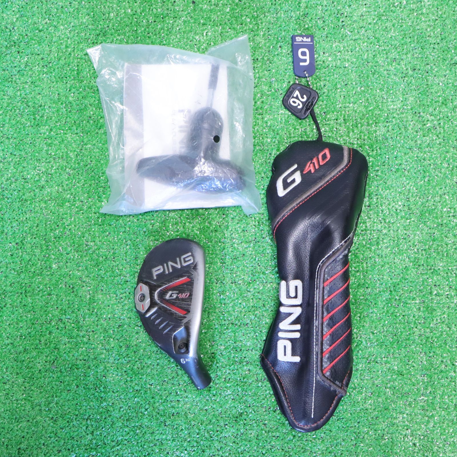 PING G410 6番ユーティリティ 30°　ヘッドのみ ヘッド単品】PING G410 6U ハイブリッド ユーティリティ 30度 - メルカリ