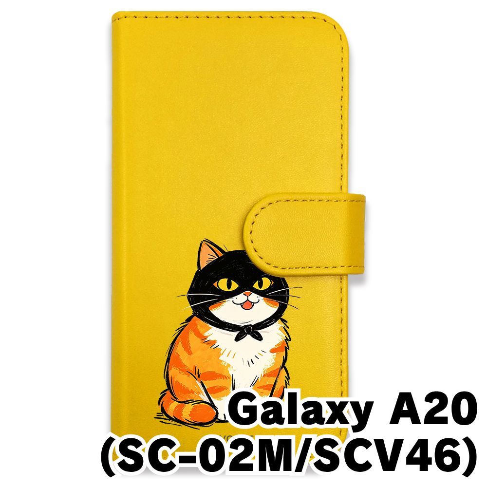 新品未使用】 SC-02M/SCV46/Galaxy A20 手帳型スマホ ケース (色