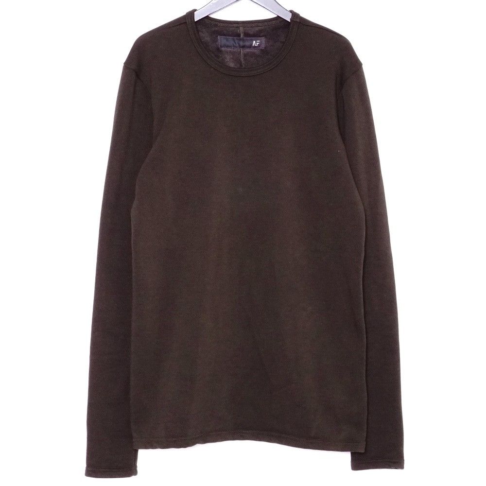 A.F ARTEFACT Bomber Heat CREW NECK TOP サイズ2 ダークグレー ag-12110-2