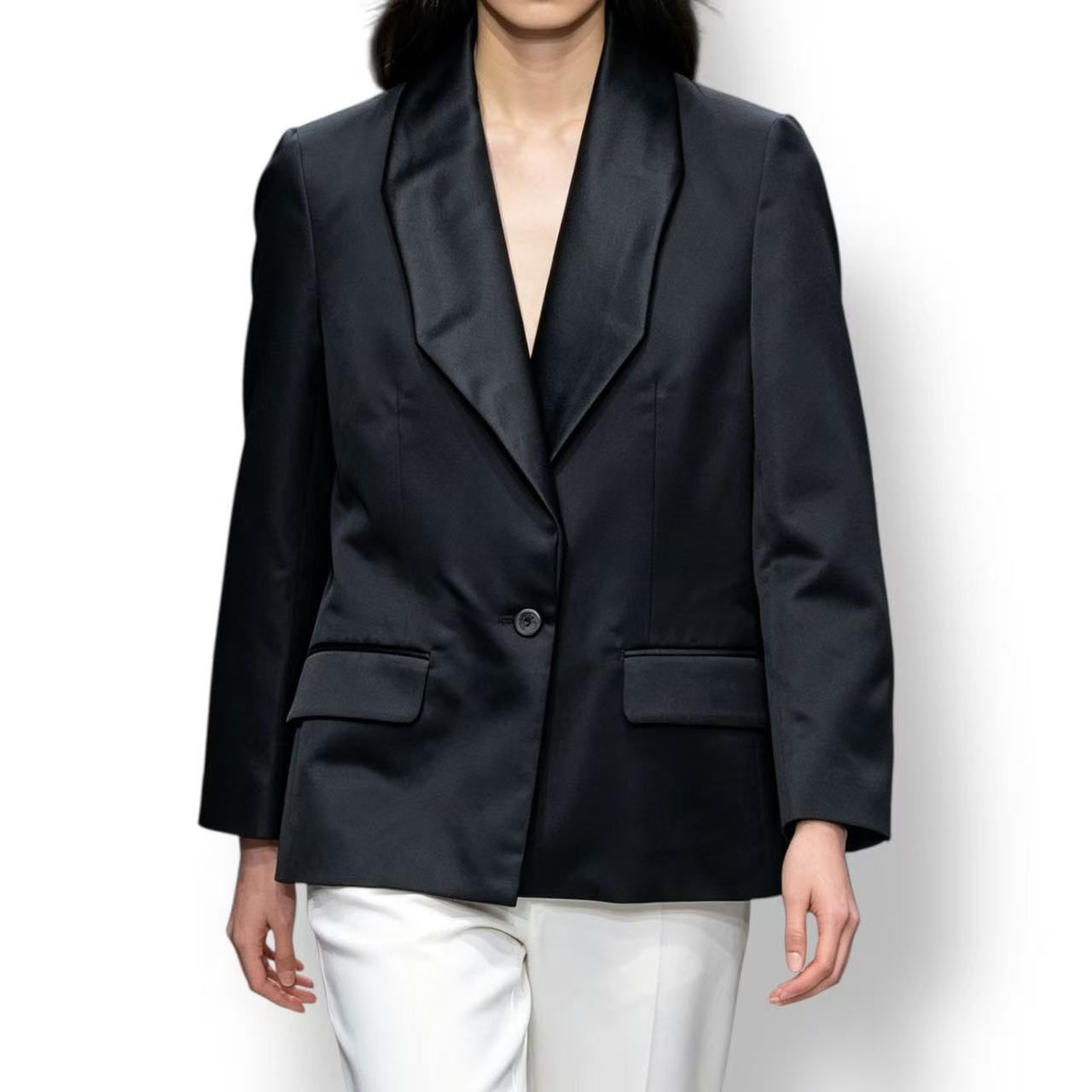 極美品 ISSEY MIYAKE イッセイミヤケ ジャケット ブラック サイズ2