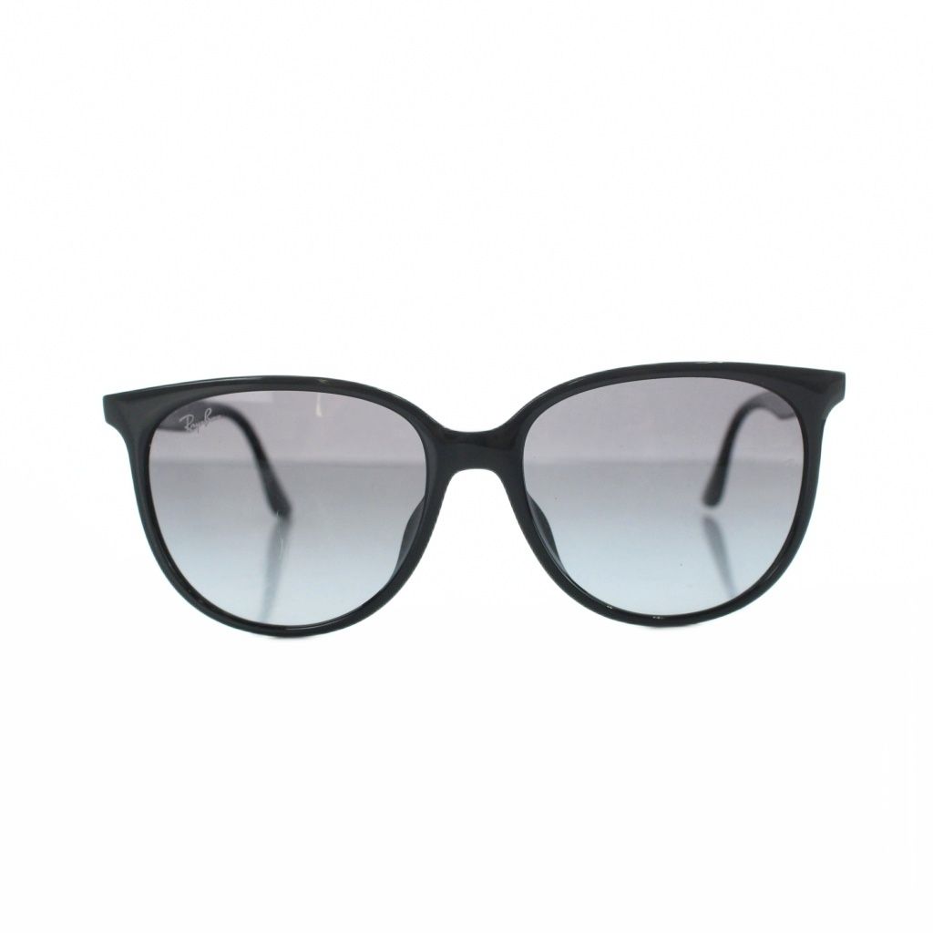 レイバン RAY BAN RB 4378F サングラス 眼鏡 めがね ウェリントン セルフレーム ロゴ 54□16-145 黒 ブラック ■GY11 /MQ