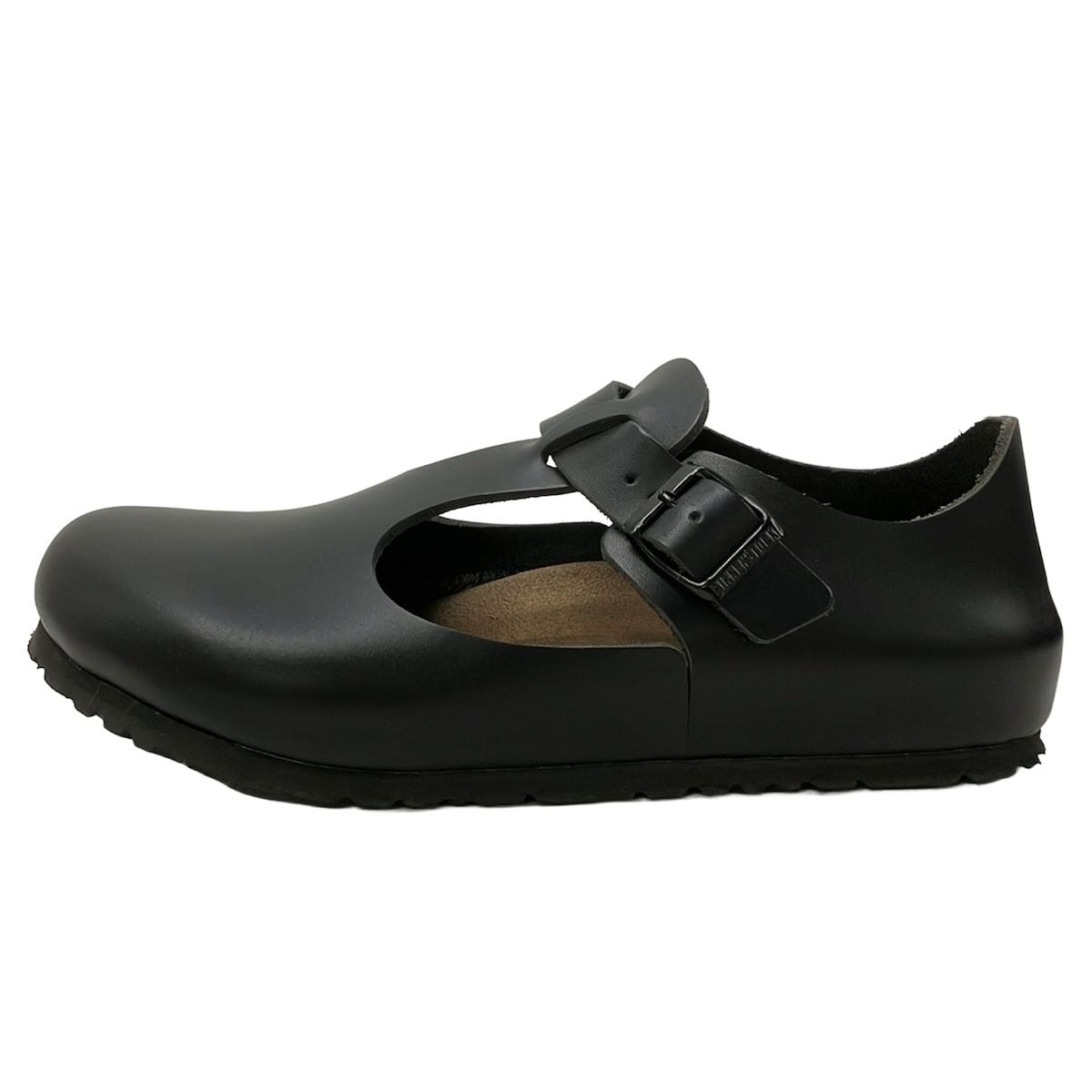 BIRKEN STOCK(ビルケンシュトック) スリッポン 40 メンズ - 黒 レザー