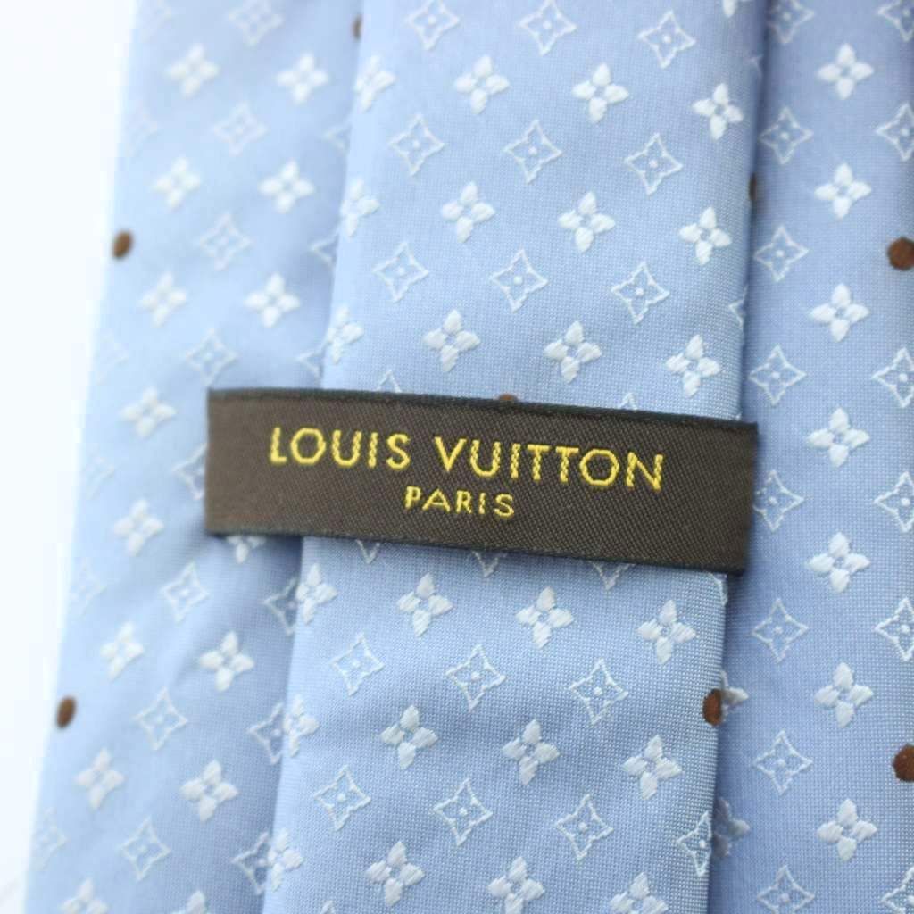 大得価，大人気 ルイヴィトン LOUIS VUITTON ネクタイ 絹 シルク