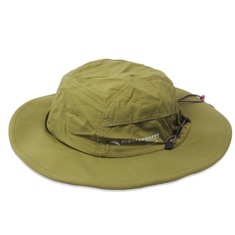 未使用 Klattermusen クレッタルムーセン ハット Tivar Hat 10184 ティバーハット バケットハット パッカブル オリーブ L 88000049