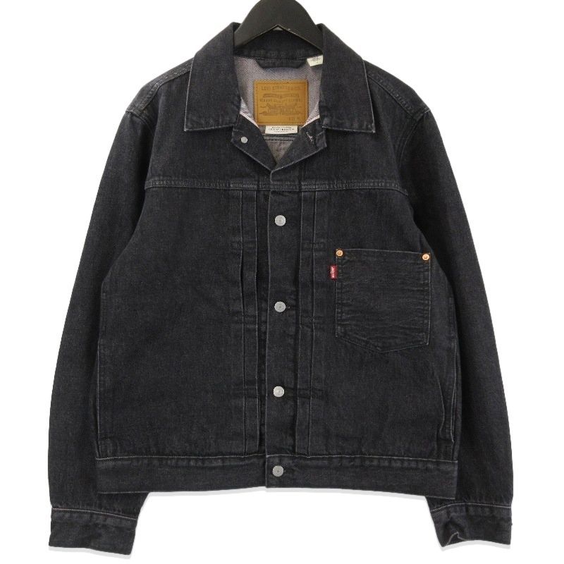 美品 Levis リーバイス トラッカージャケット PC9-007X8-0000 デニムジャケット TYPE I PREMIUM 復刻 TRUCKER ブラック 黒 M 71015869