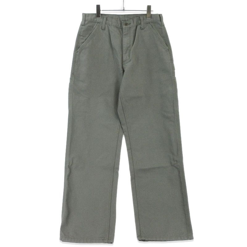 未使用 Carhartt カーハート Loose Fit Washed Duck Utility Work Pant BN0011-M ルーズフィット オリーブ M 99000980