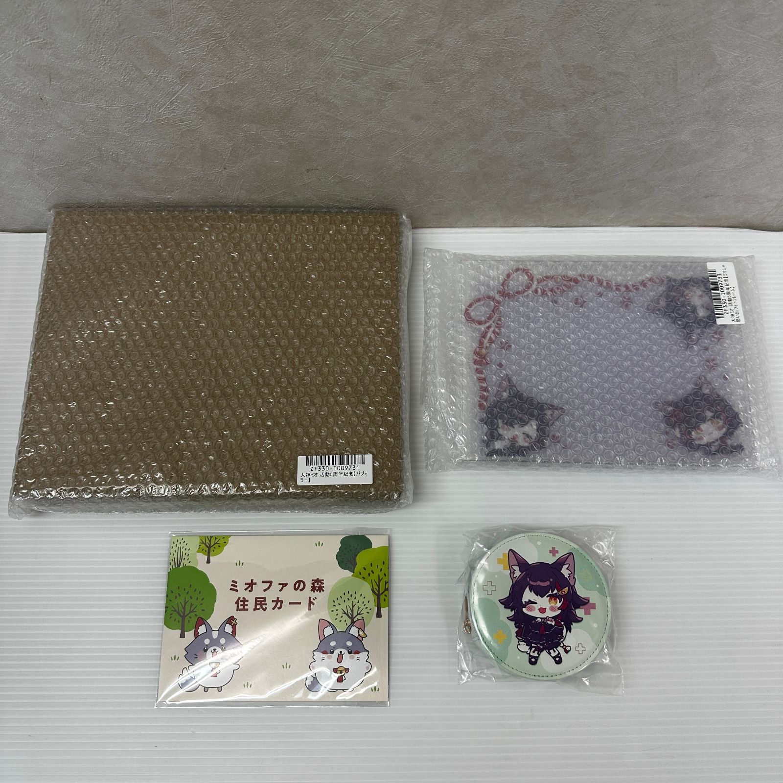 大神ミオ 活動5周年記念グッズセット ホロライブ 未使用品 smvt096759 