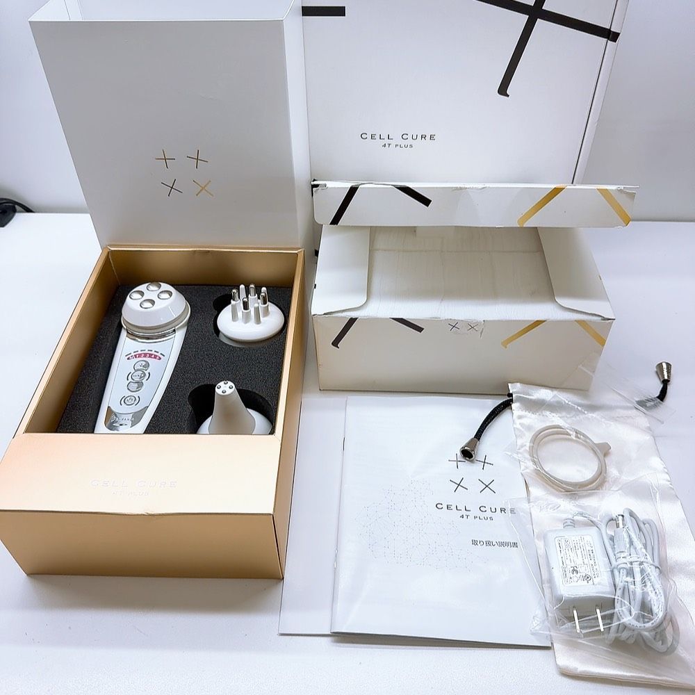《最新モデル*ほぼ未使用*付属品完備》 BELEGA ベレガ セルキュア 4T plus plus 美顔器 Belega Cell Cure ,2605N282