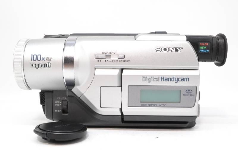 ○【動作品】 ソニー SONY DCR-TRV225 デジタルビデオカメラ 100倍