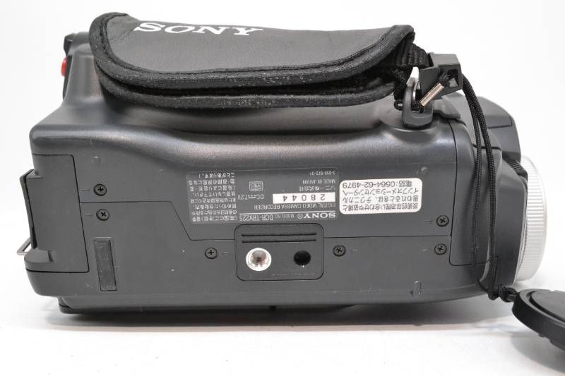 ○【動作品】 ソニー SONY DCR-TRV225 デジタルビデオカメラ 100倍