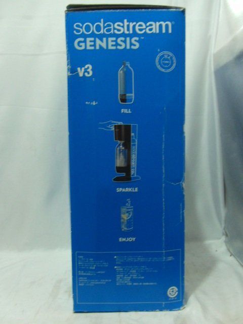 sodastream ソーダストリーム 炭酸水メーカー GENESIS v3 ブラック 箱