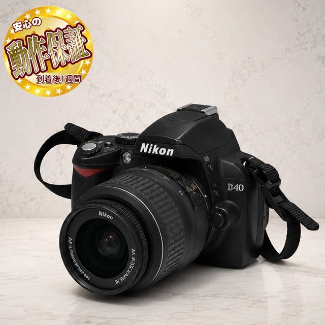 【◆Nikon デジタル一眼レフカメラ D40】動作確認済み品 10,764円