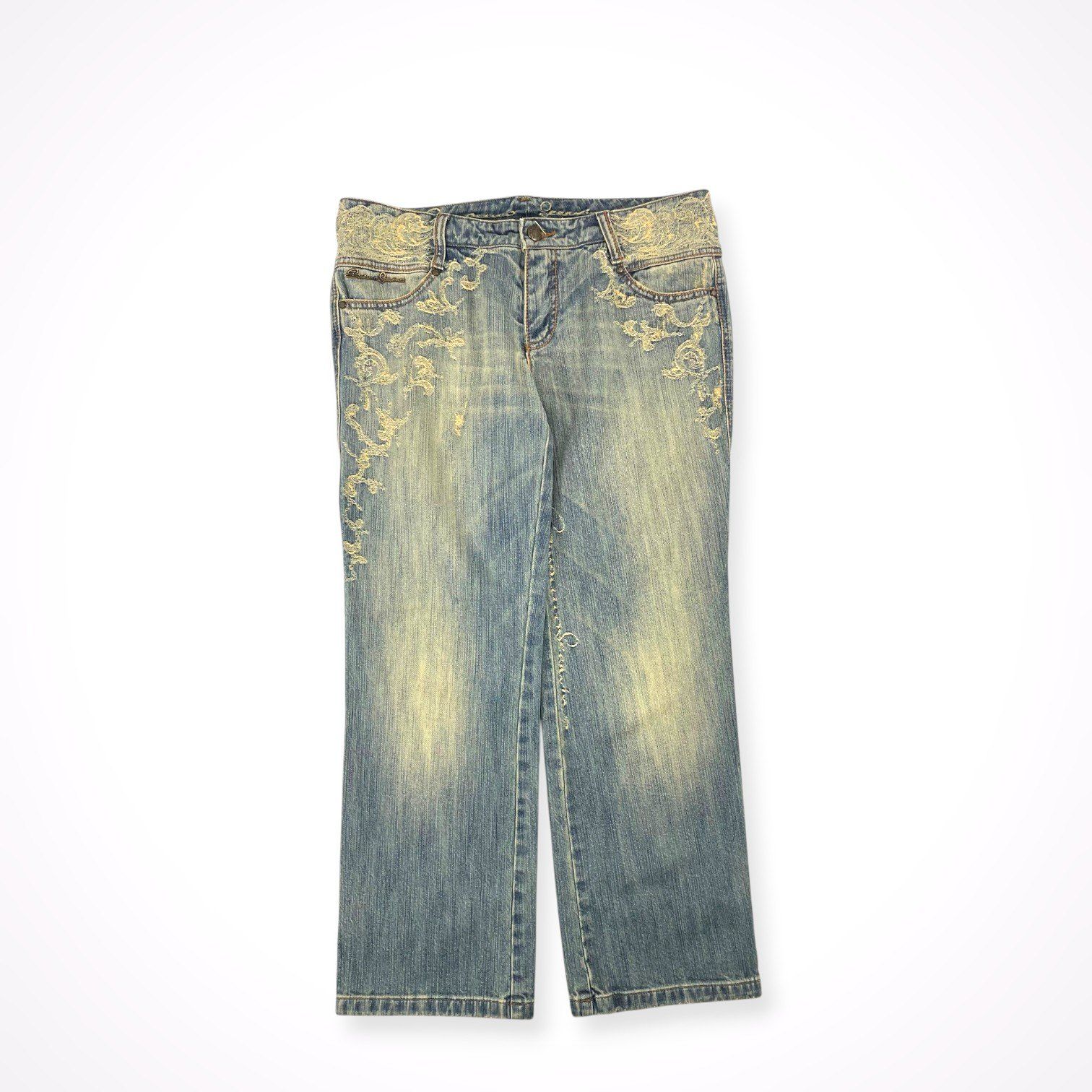 ERMANNO SCHERVINO / ジャガードデニムパンツ 参考定価：120,000程度