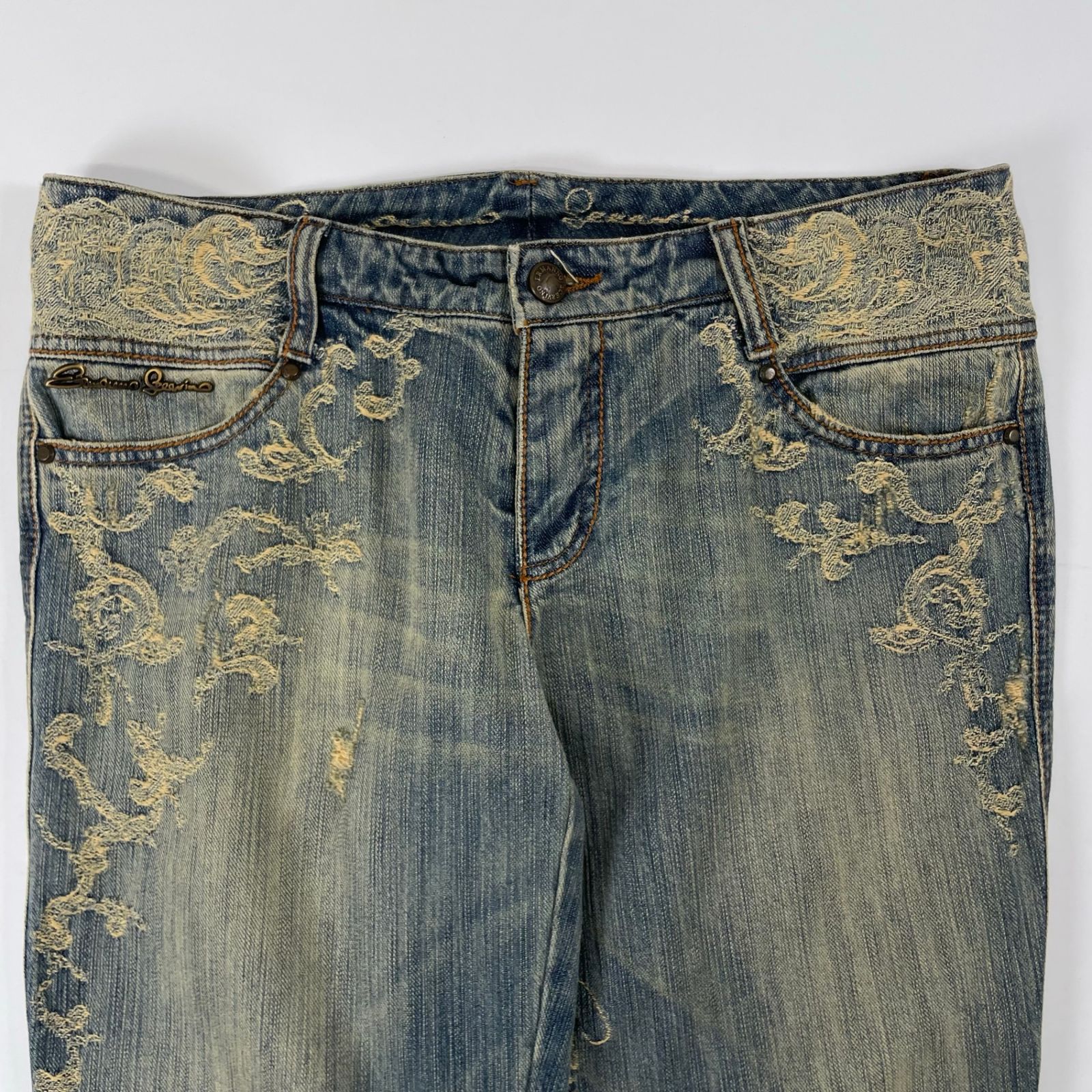 ERMANNO SCHERVINO / ジャガードデニムパンツ 参考定価：120,000程度