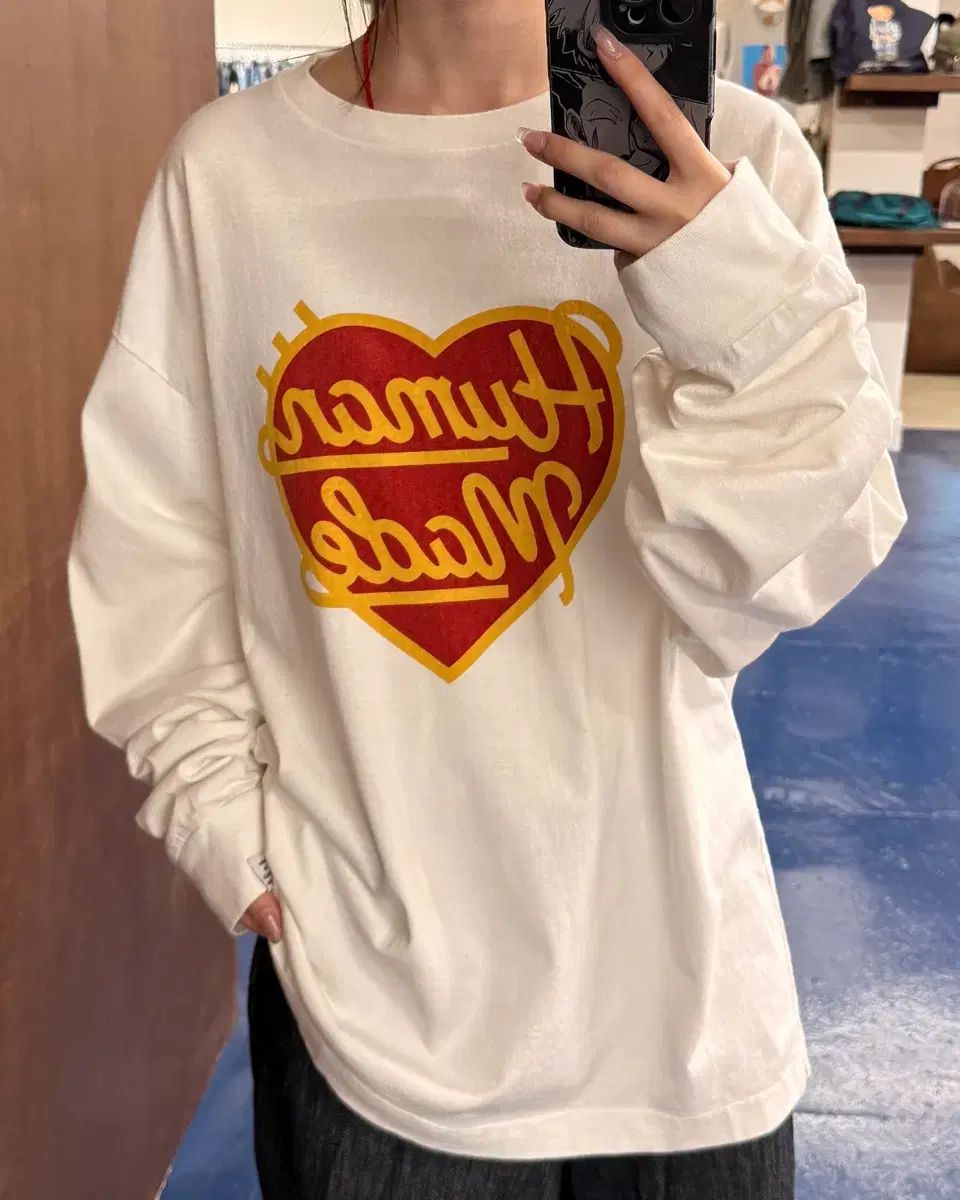 Humanmade ヒューマンメイド ハート スリーブ