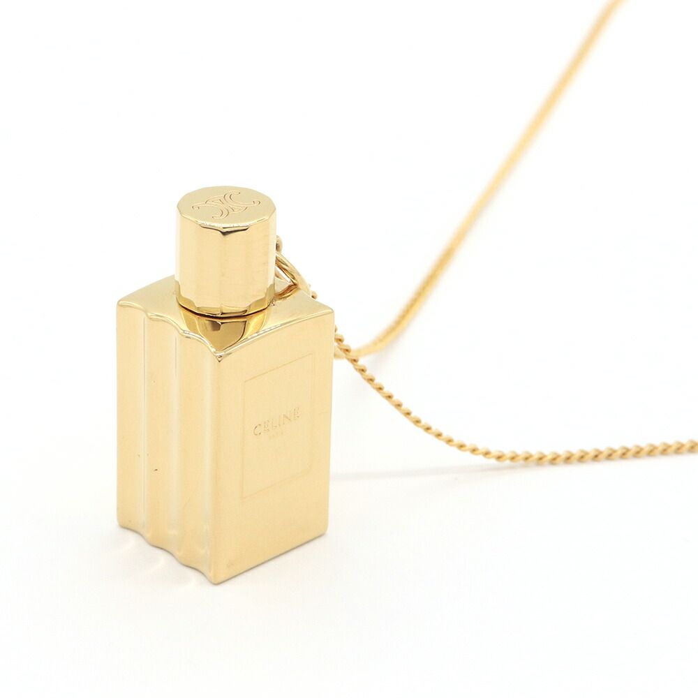 セリーヌ ネックレス ゴールド メタル 中古 ペンダント 29,770円